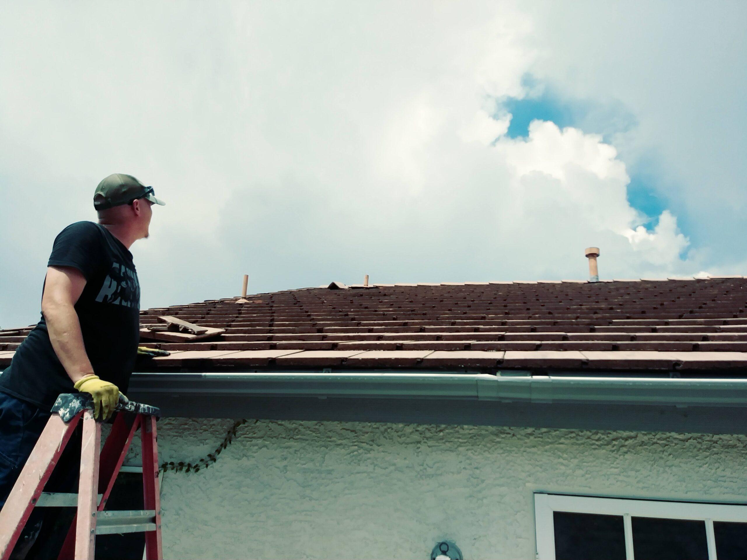 Roof Water Damage Inspection