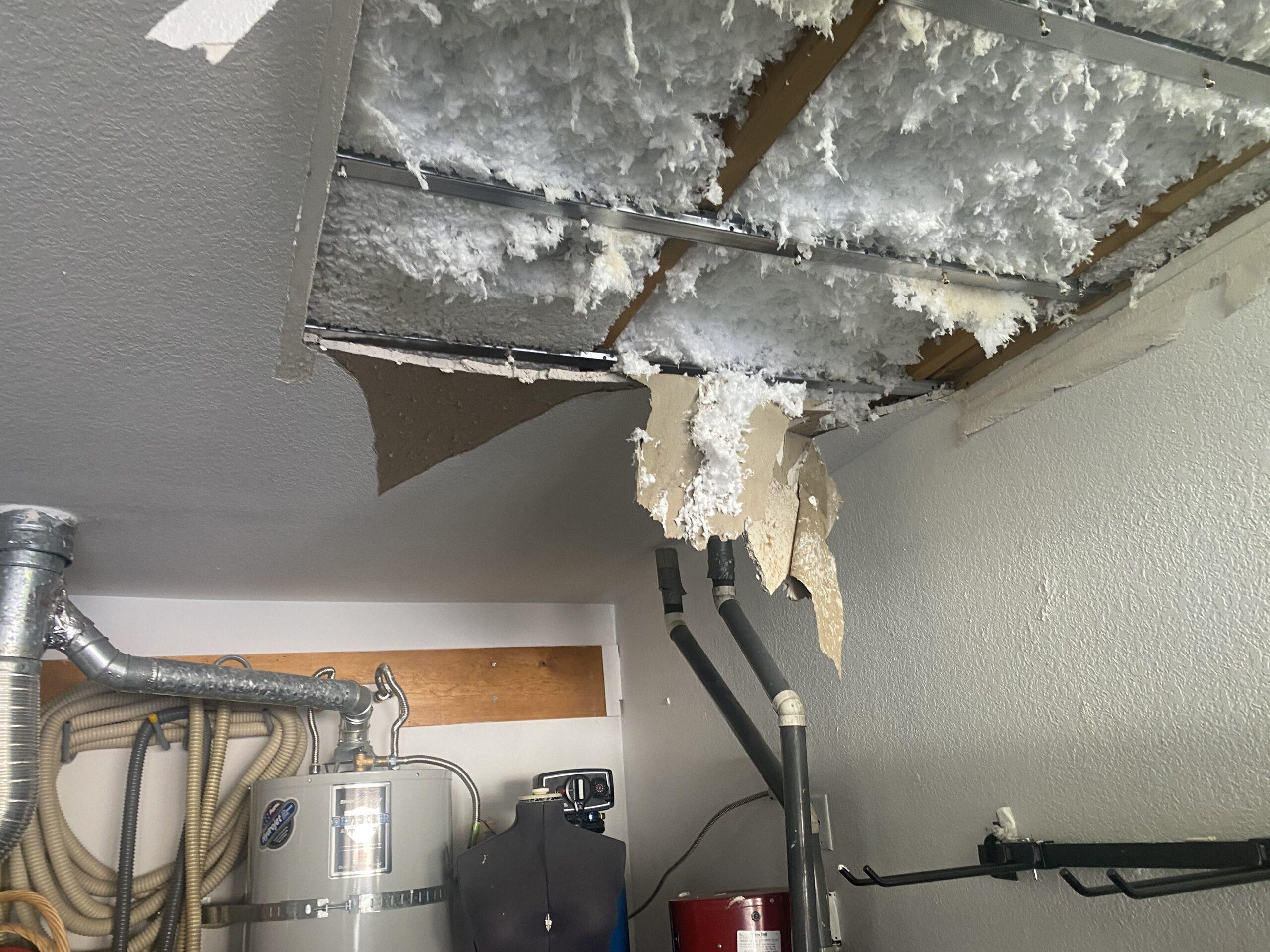 Roof Water Damage Repairing